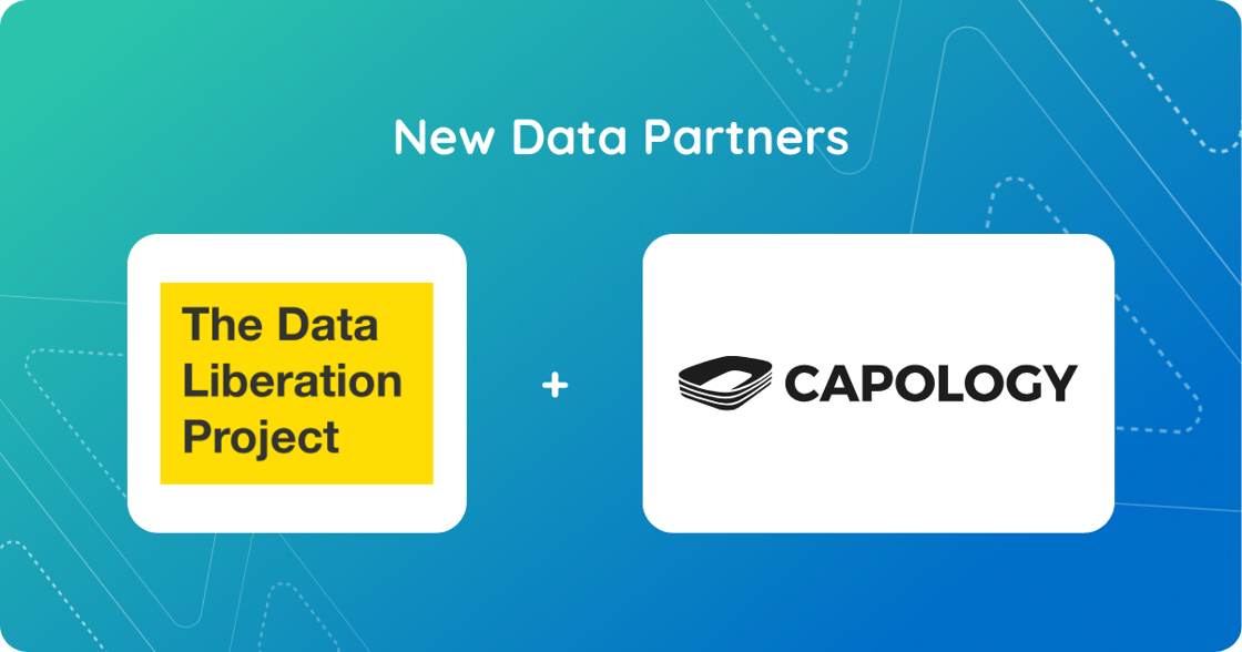 New data partners - The Data Liberation Project + Capology